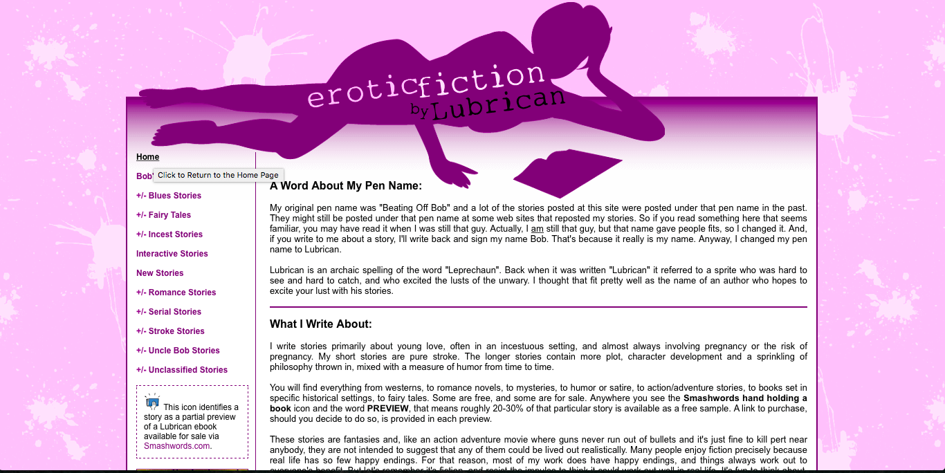 EroticFiction - The Safe Porn. 
