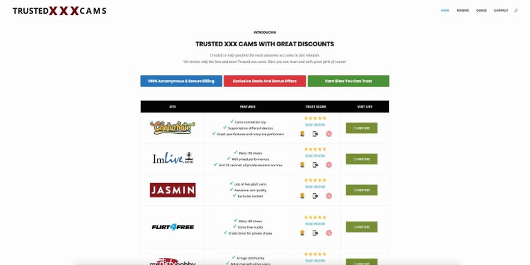 Trusted XXX Cams